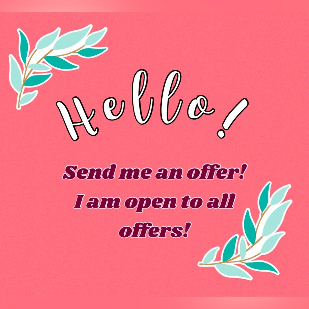 Open to offers!